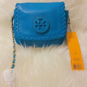 New Tory Burch Marion Electric Eel Crossbody